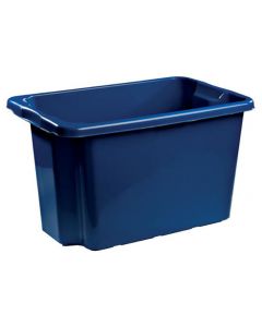 Förvaringsbox 55 liter blå