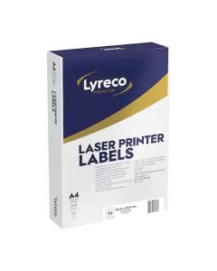 Etikett LYRECO 63,5x33,9mm 6000/FP