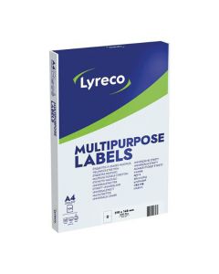 Etikett LYRECO 148x210mm 200/FP