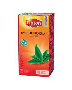 Te LIPTON påse English Breakfast 25/FP