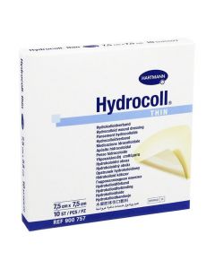 Hydrocoll thin 7,5x7,5cm 10/FP