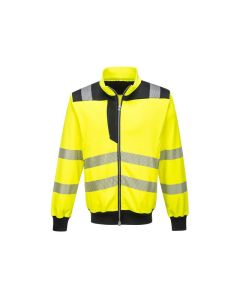 Ziptröja varsel PW370 Hi-Vis Kl 2/3 L