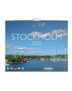 Väggkalender Stockholm 2025