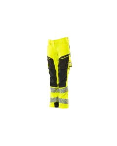 Varselbyxor dam kl 2 stretch gu/sv 76c34