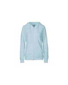 Hoodie zip NEUTRAL O83301 dam blå 2XL