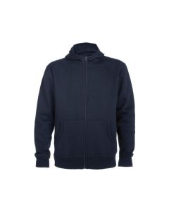 Hoodie zip ROLY Montblanc uni marin M