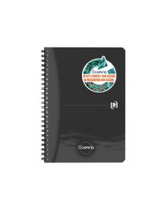 Kollegieblock Oxford oce A5 linj. svart