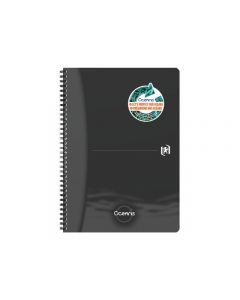 Kollegieblock Oxford oce A4 linj. svart