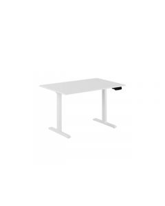 Skrivbord Ergo 2-motorigt 120x80cm vit