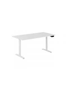 Skrivbord Ergo 2-motorigt 160x80cm vit