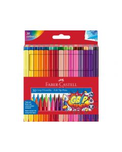 Fiberpenna FABER neon och pastell 30/fp