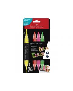 Fiberpenna shake&Paint neon 4/fp