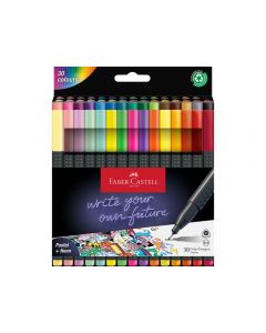 Fiberpenna FABER Grip Fine 0.4 mm 30/fp