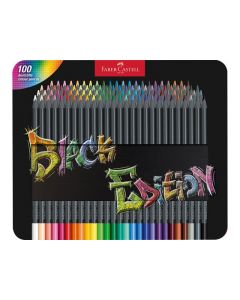 Färgpenna Black Edition tunn 100/fp