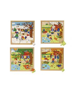 Rampussel Årstider 4-pack