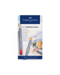 Färgpenna akvarell Goldfaber tin 12/fp