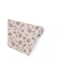 Presentpapper 57cmx154m Flowerleaf