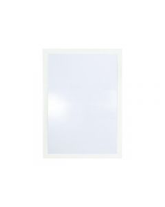 Väggram aluminiumprofil 70x100cm vit