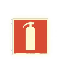 Skylt Brandsläckare Supernova AFS dubbel