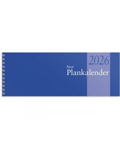 Stor Plankalender 2026 spiralbunden