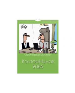 Väggkalender Kontorshumor 2026