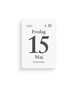 Dagblock 2026 44x63mm