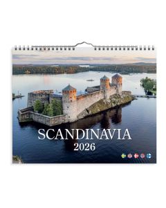 Väggkalender Scandinavia 2026