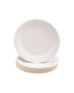 Tallrik EXACOMPTA papper 23cm 50/fp