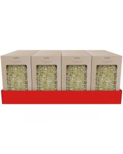 Dekoration Glitter guld 5mx25mm