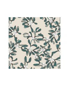 Servett 33x33cm, 20-p, mistel vit