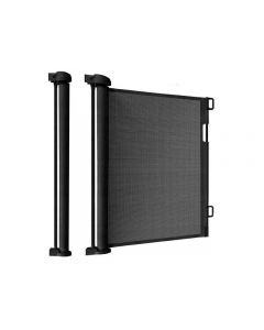 Barngrind Rullgardin 160 cm Svart