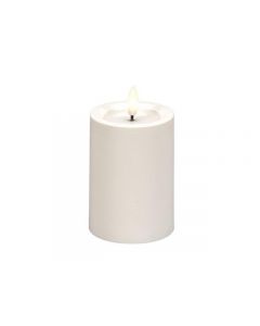 Blockljus KONSTSMIDE LED timer vit 10cm