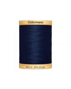 Sytråd Gütermann bomull 800m blå