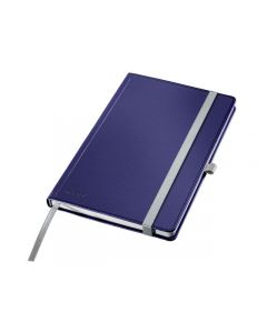 Ant.bok LEITZ Style A5 H linj 80bl blå