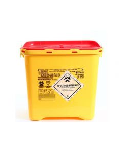 Kanylburk gul med etikett 22L