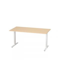 Bord höj/sänk Basic 1600x800 björk/vit