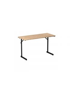 Fällbord 1200x500x715x18 sand ek/svart