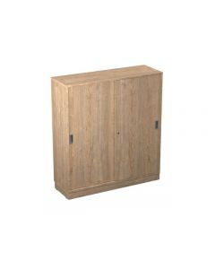 Skjutdörrskåp 3xA4 1200 mm ek