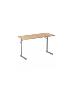 Fällbord 1200x500x715x18 sand ek/silv