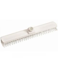 Skurborste hård 40cm Vit