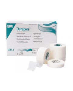 Micropore Vit m hållare 1,2cmx9,1m 24/fp