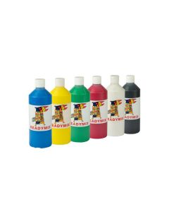 Readymix färglära 500ml x 6 färger
