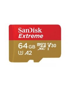 Minneskort SANDISK MicroSDXC Extreme 64GB