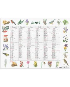 Väggkalender Stora Naturalmanackan - 5040