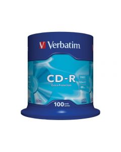 CD-R VERBATIM 700MB 100/FP