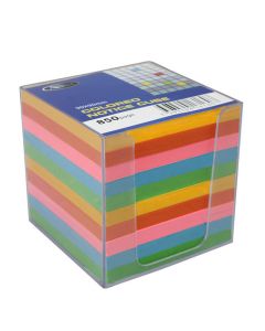 Blockkubhållare ACTUAL 850 ark färgat
