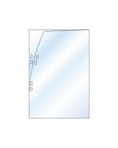 Plastficka i rent A4-format 0,08mm