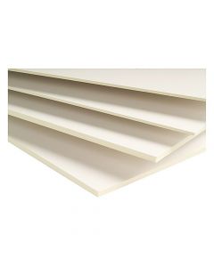 Kapaplattor 5mm vit/vit 35x50 cm