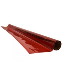 Cellofan 70cm x 2m röd