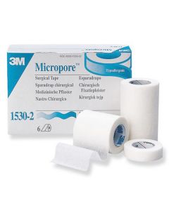 Micropore Vit u hållare 1,2cm x 9,1m 24/FP